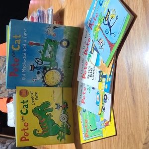 Set of 7- Pete the Cat kids books